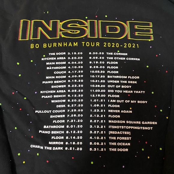 Bo Burnham "Inside" Tour Crewneck - Picture 4 of 7